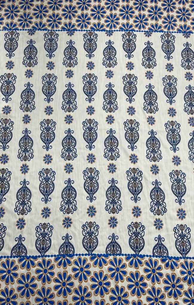 HL-J385 Printed Rayon Polyester Blend Fabric - Image 3