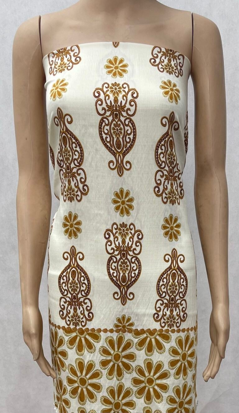 HL-J385 Printed Rayon Polyester Blend Fabric - Image 4