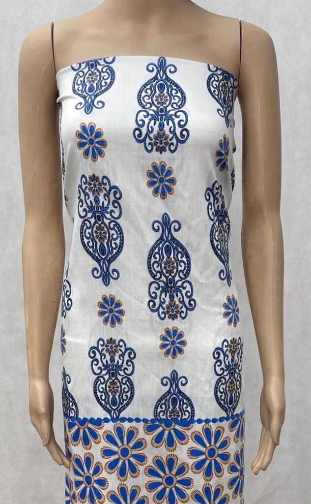 HL-J385 Printed Rayon Polyester Blend Fabric - Image 6