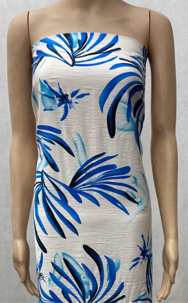 HL-J420 Printed Rayon Polyester Blend Fabric - Image 4