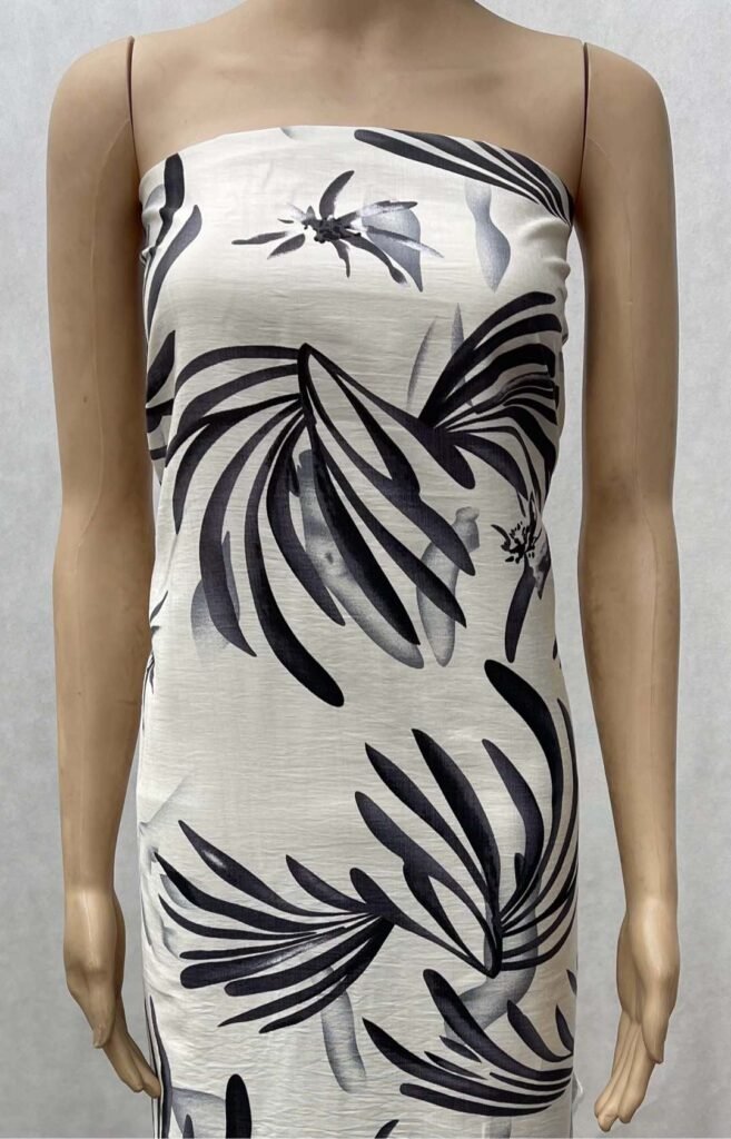 HL-J420 Printed Rayon Polyester Blend Fabric - Image 6