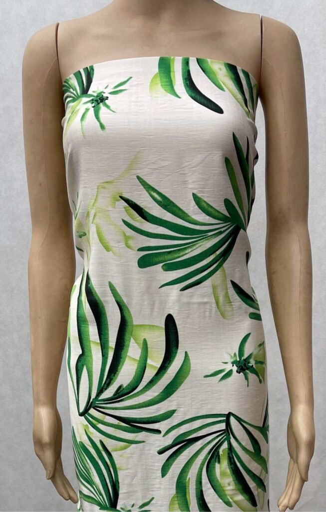 HL-J420 Printed Rayon Polyester Blend Fabric - Image 7