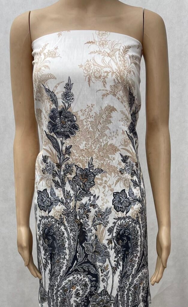 HL-J427 Printed Rayon Polyester Blend Fabric - Image 6
