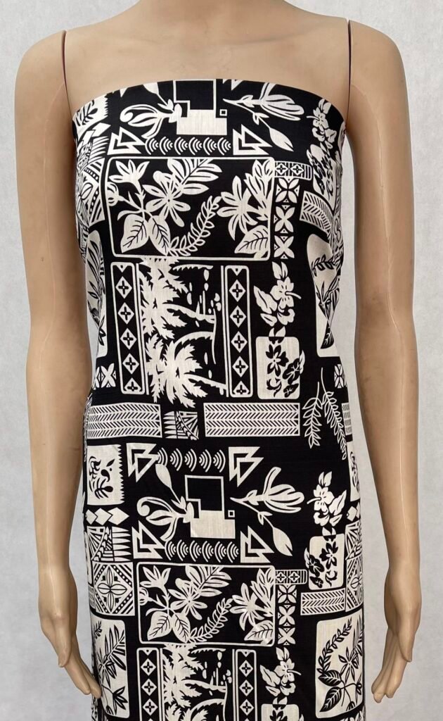 HL-J436 Printed Rayon Polyester Blend Fabric - Image 5