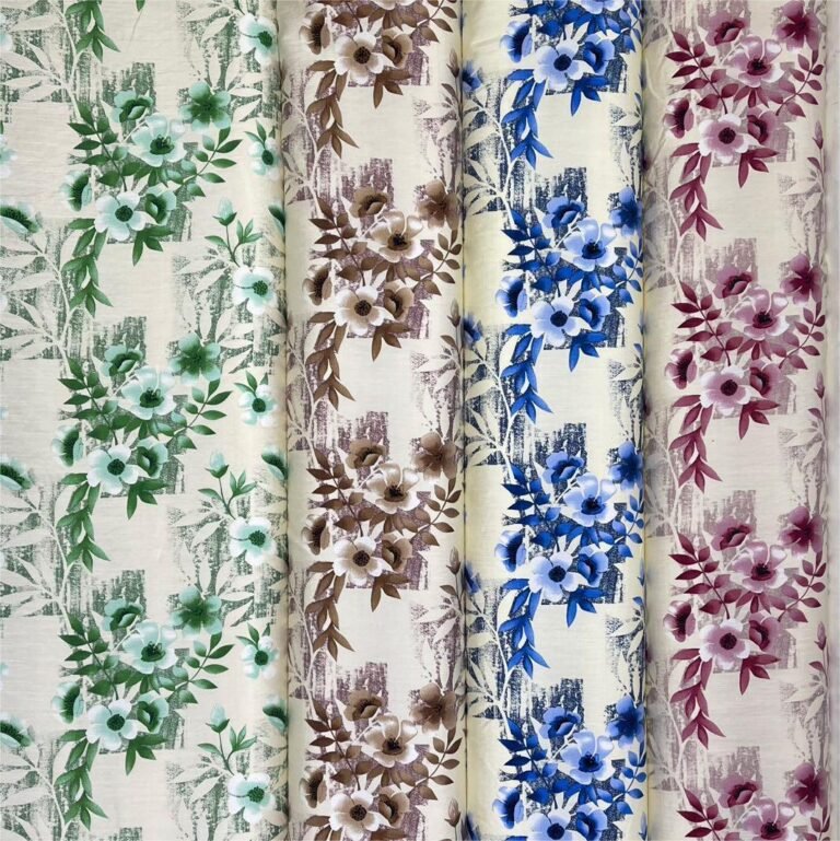 HL-J457 Printed Rayon Polyester Blend Fabric