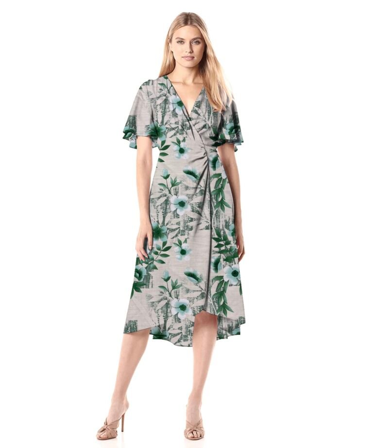 HL-J457 Printed Rayon Polyester Blend Fabric - Image 2