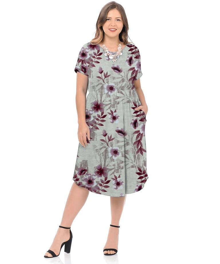 HL-J457 Printed Rayon Polyester Blend Fabric - Image 3