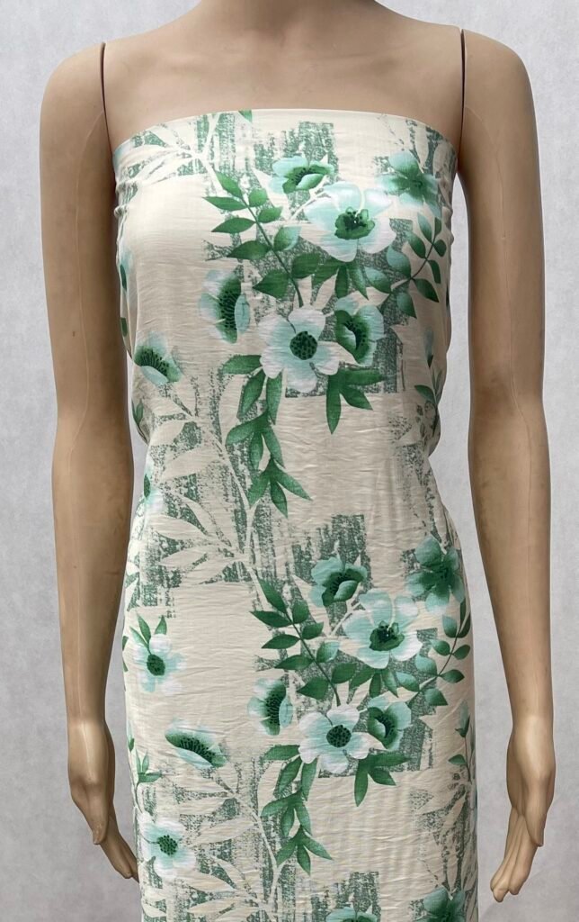HL-J457 Printed Rayon Polyester Blend Fabric - Image 4