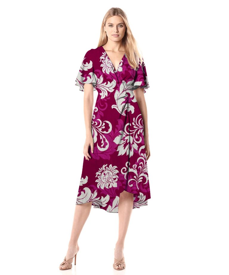 HL-J493 Printed Rayon Polyester Blend Fabric - Image 3