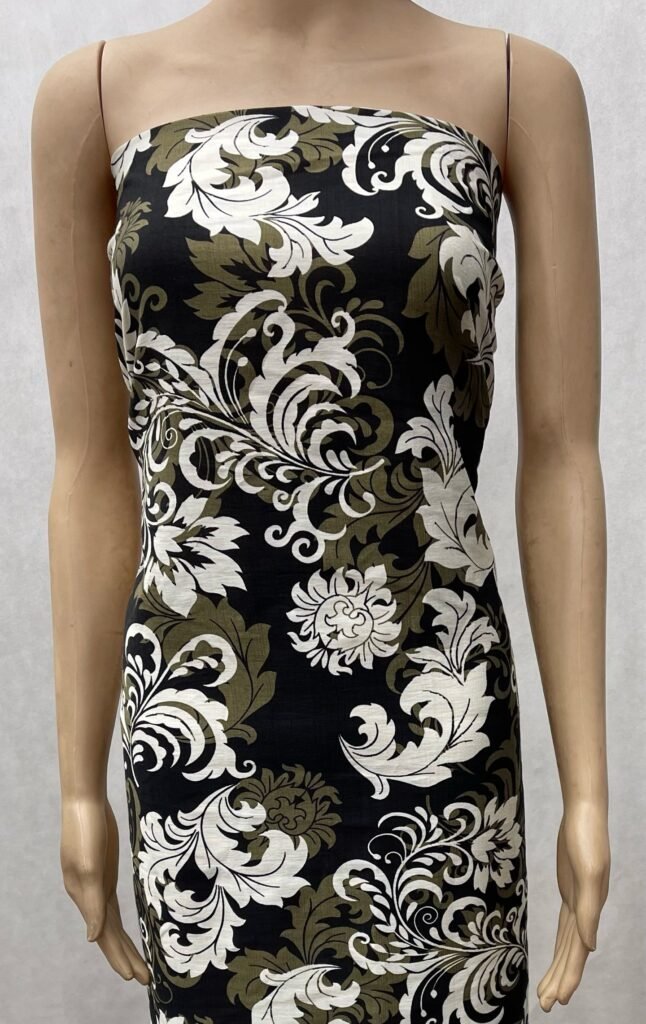 HL-J493 Printed Rayon Polyester Blend Fabric - Image 6
