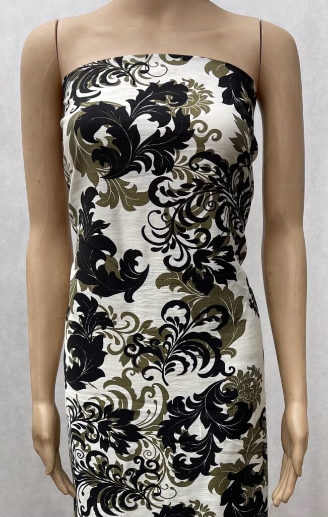 HL-J493 Printed Rayon Polyester Blend Fabric - Image 8