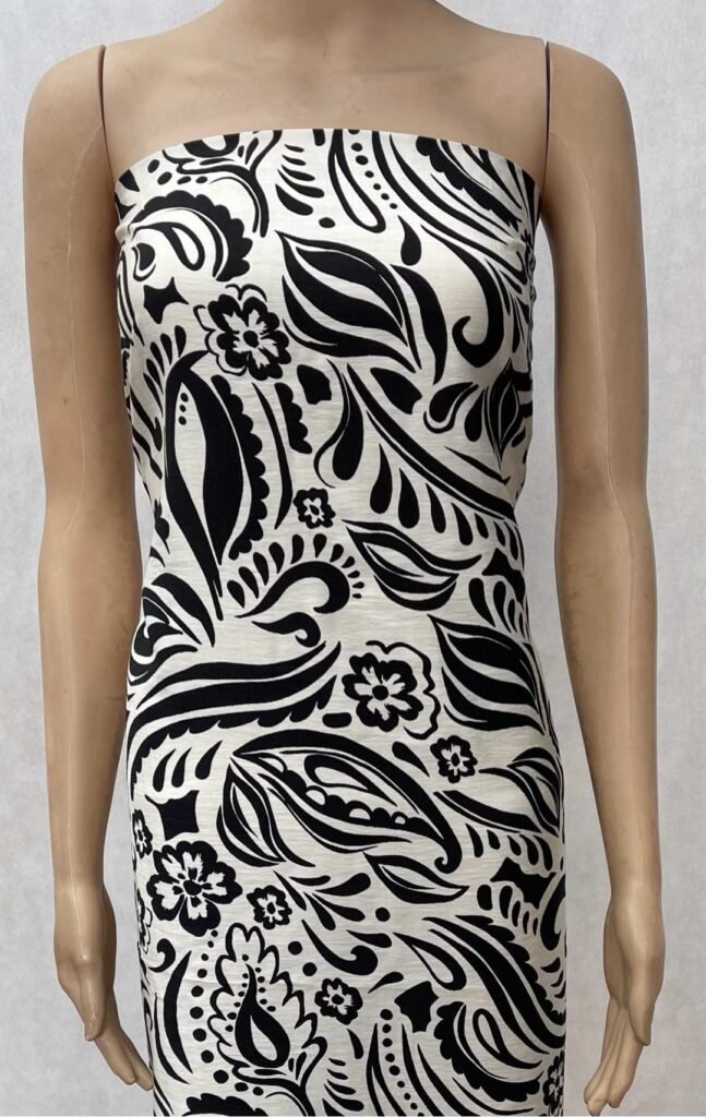 HL-J497 Printed Rayon Polyester Blend Fabric - Image 13