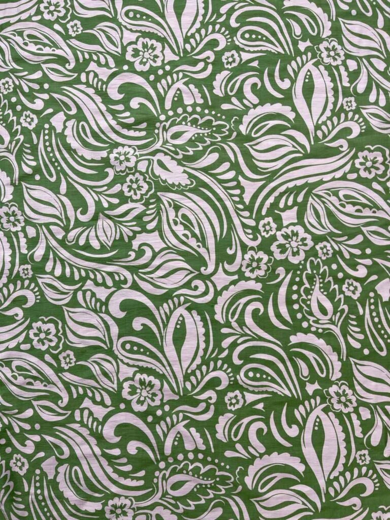 HL-J497 Printed Rayon Polyester Blend Fabric - Image 3