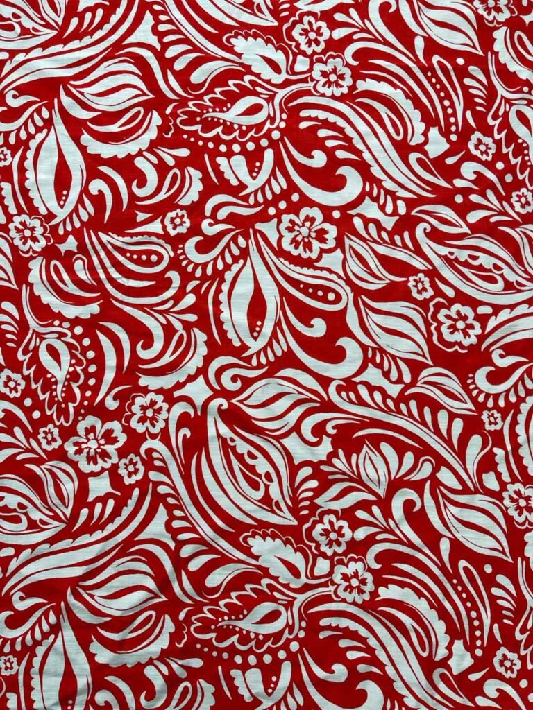 HL-J497 Printed Rayon Polyester Blend Fabric - Image 2