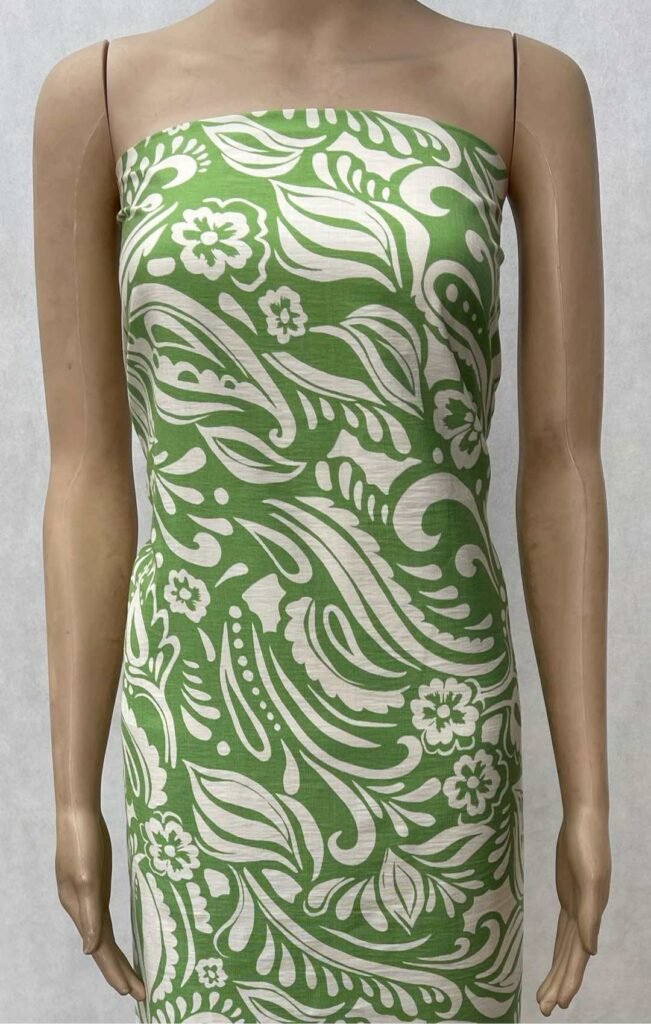 HL-J497 Printed Rayon Polyester Blend Fabric - Image 7