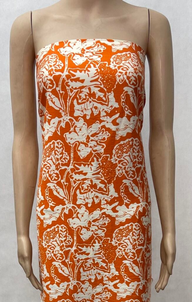 HL-J80 Printed Rayon Polyester Blend Fabric - Image 2