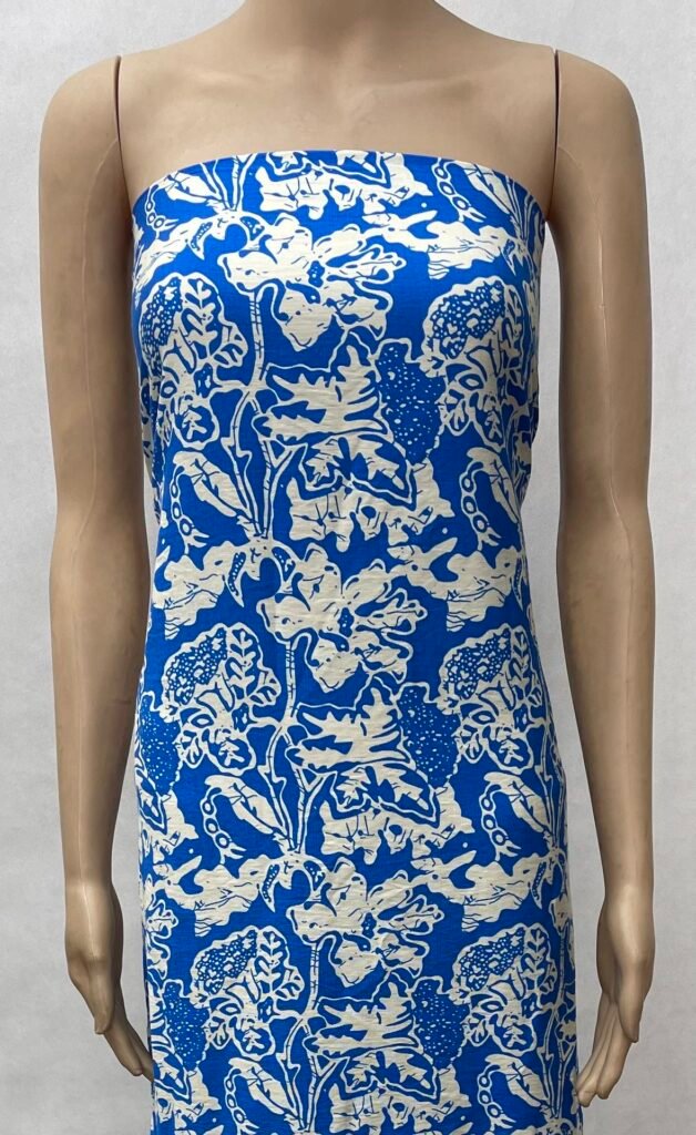HL-J80 Printed Rayon Polyester Blend Fabric - Image 3
