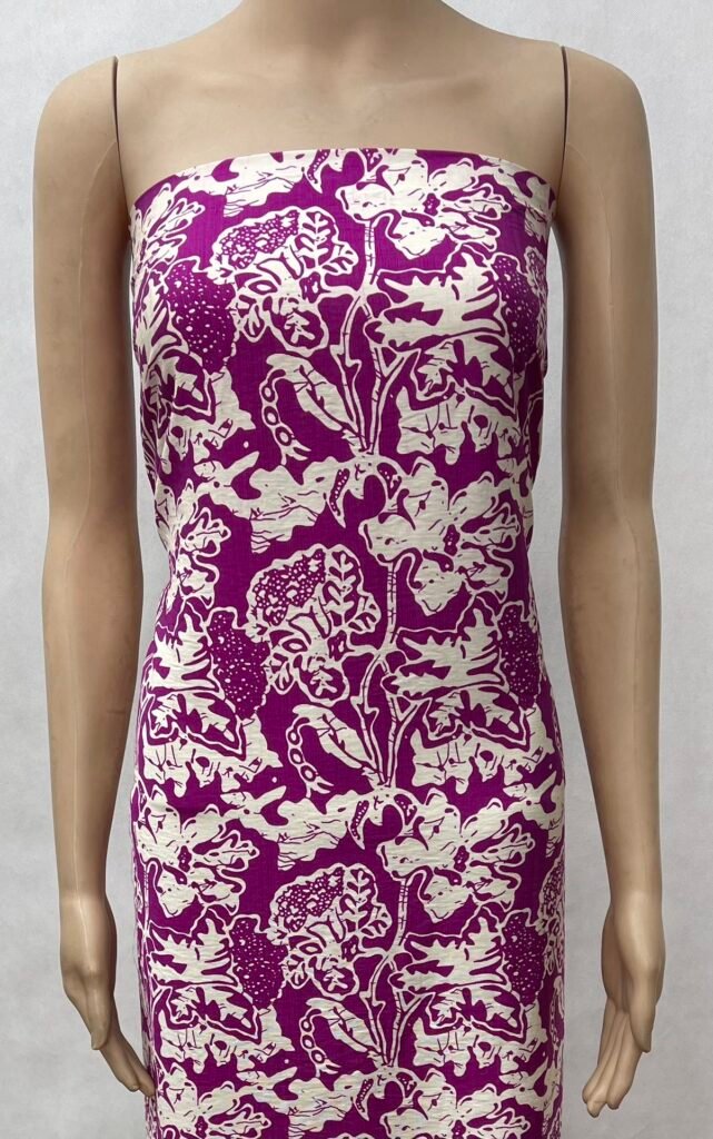 HL-J80 Printed Rayon Polyester Blend Fabric - Image 4