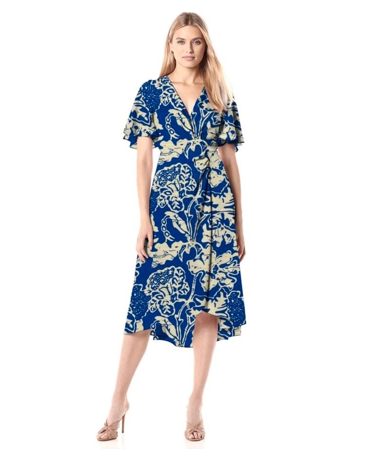 HL-J80 Printed Rayon Polyester Blend Fabric - Image 8