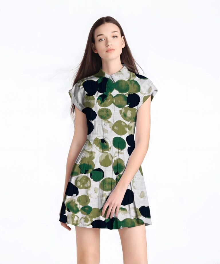 HL-J87 Printed Rayon Polyester Blend Fabric - Image 7