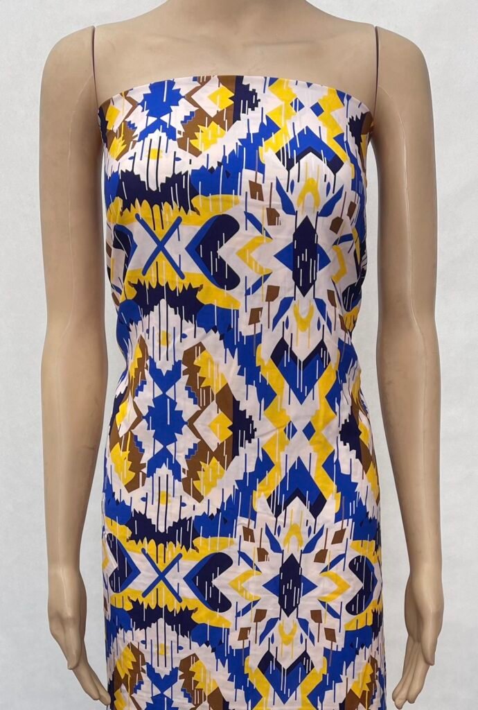 HL-P237 Polyester Broken Twill Printed Fabric - Image 2