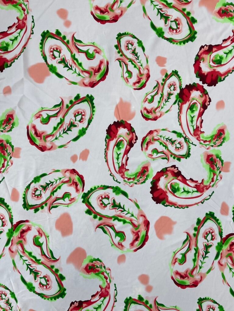 HL-P239 Polyester Broken Twill Printed Fabric - Image 4