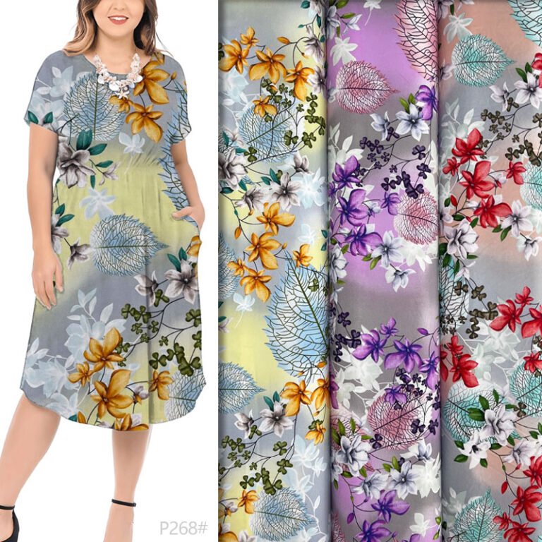 Polyester Broken Twill Printed Fabric