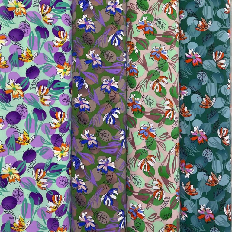 Polyester Broken Twill Printed Fabric