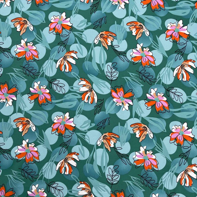 HL-P279 Polyester Broken Twill Printed Fabric - Image 4