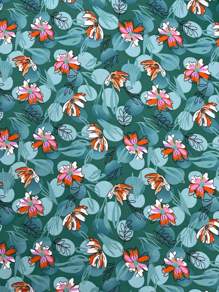 HL-P279 Polyester Broken Twill Printed Fabric - Image 8