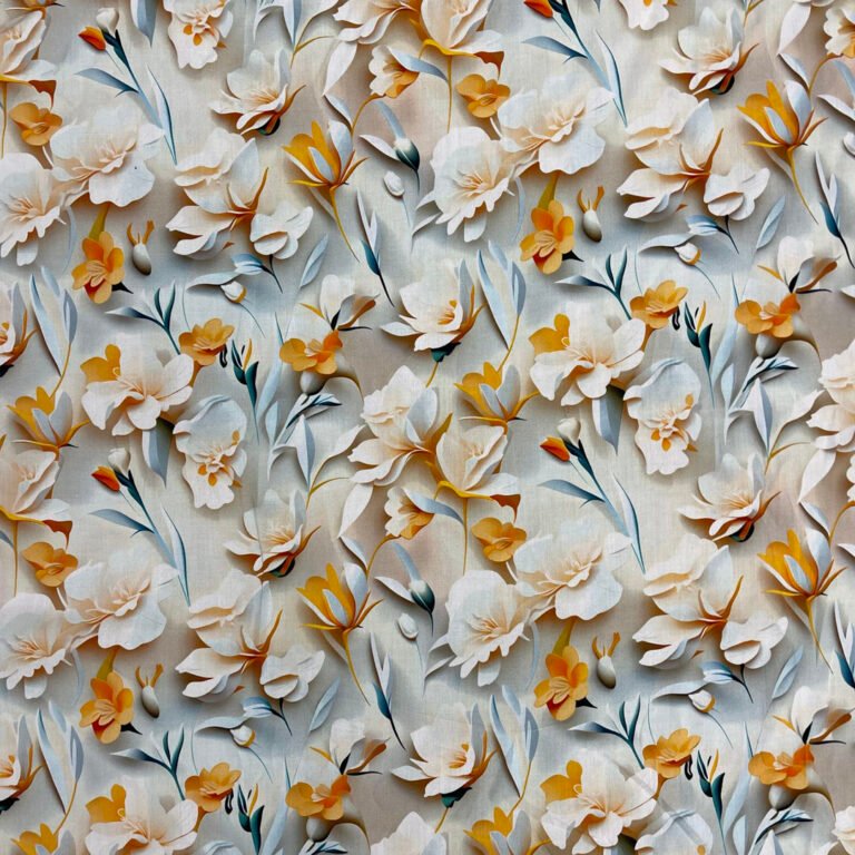 Polyester Broken Twill Printed Fabric
