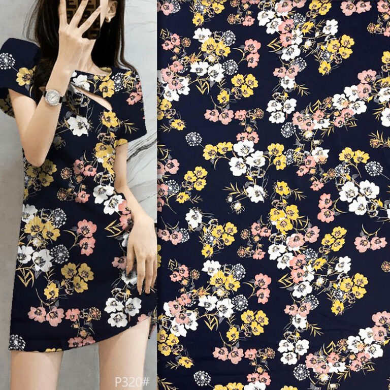 Polyester Broken Twill Printed Fabric