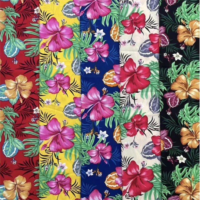 HL-X301 Polyester 4-Way Stretch Printed Fabric