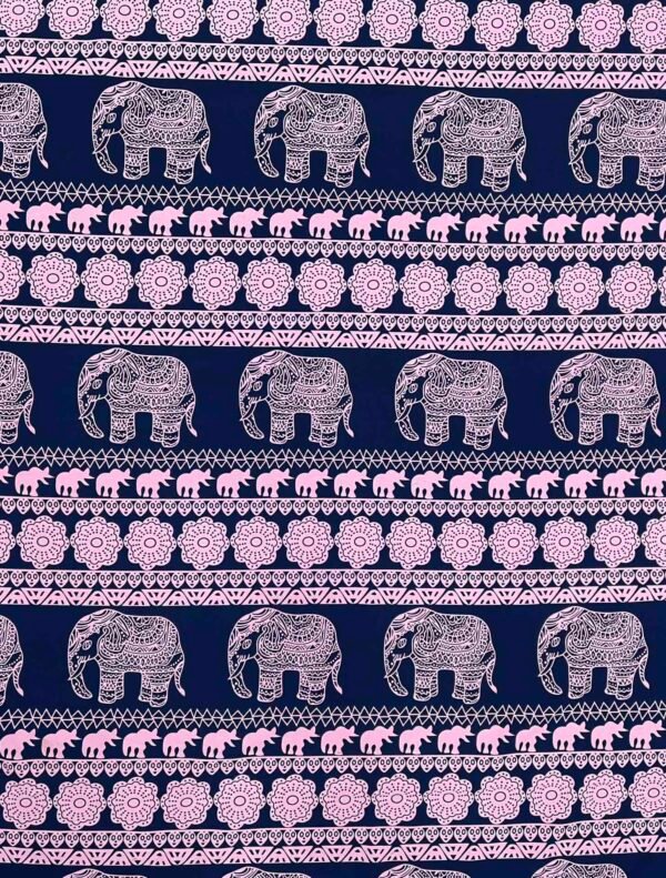 Polyester 4-Way Stretch Printed Fabric
