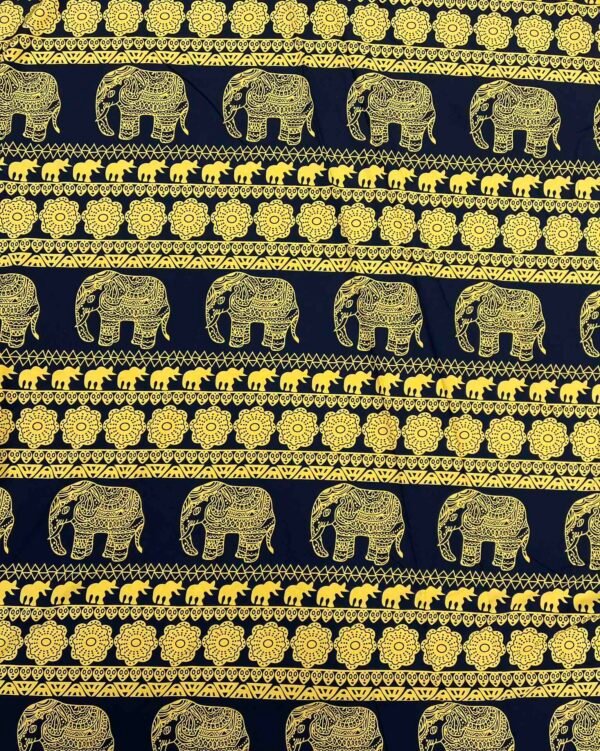 Polyester 4-Way Stretch Printed Fabric