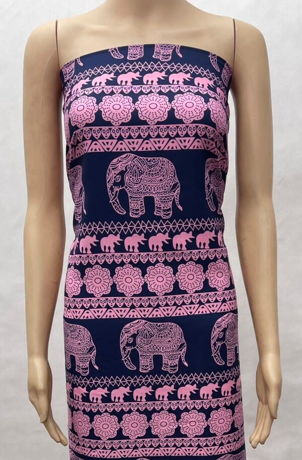 Polyester 4-Way Stretch Printed Fabric