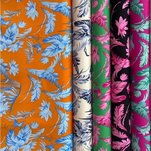 Polyester 4-Way Stretch Printed Fabric