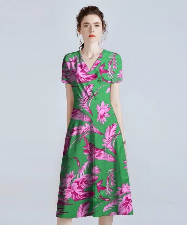 Polyester 4-Way Stretch Printed Fabric