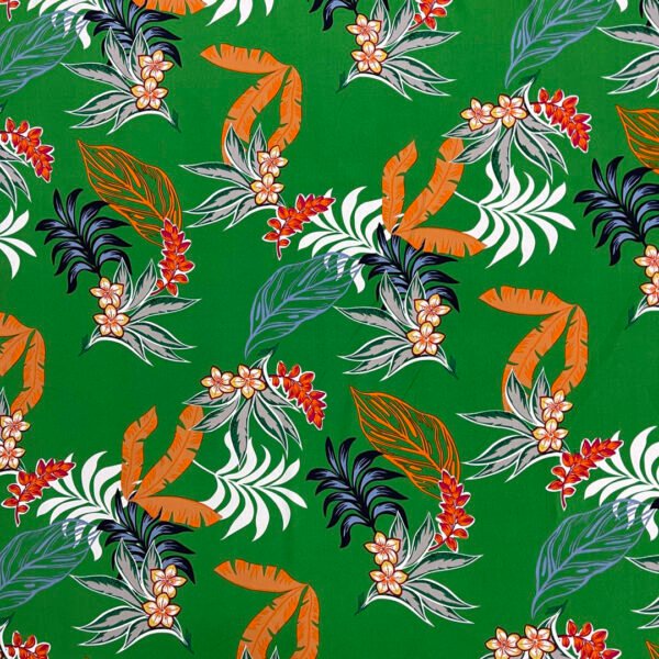 Polyester 4-Way Stretch Printed Fabric