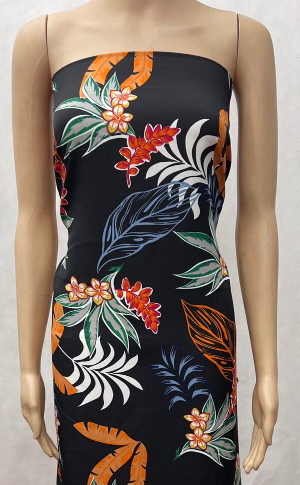 Polyester 4-Way Stretch Printed Fabric