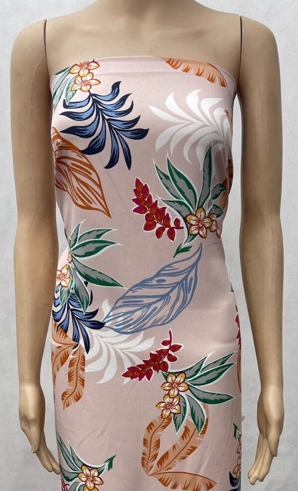 Polyester 4-Way Stretch Printed Fabric