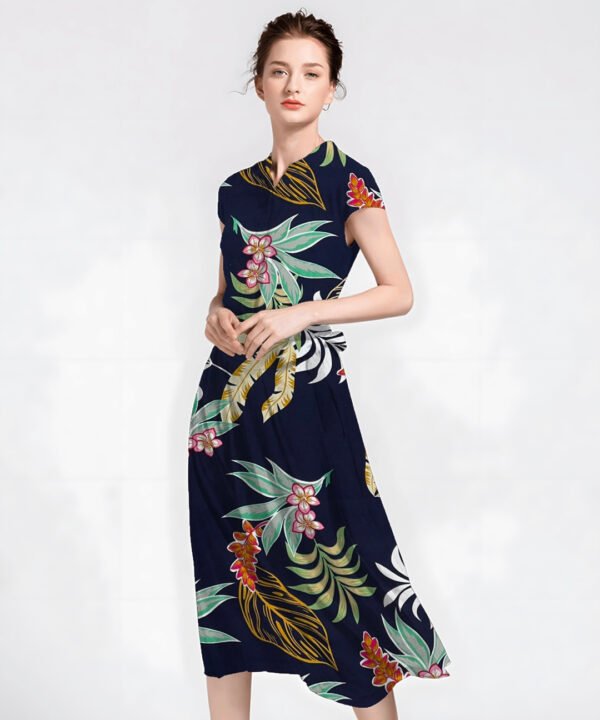 Polyester 4-Way Stretch Printed Fabric