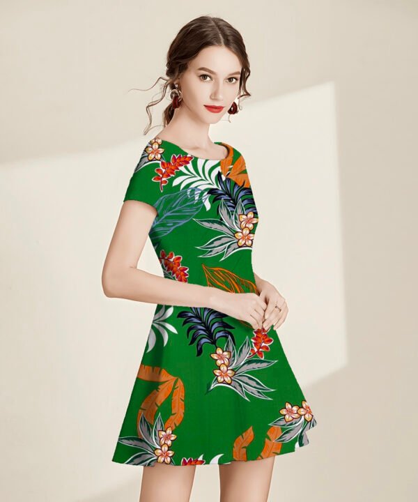 Polyester 4-Way Stretch Printed Fabric