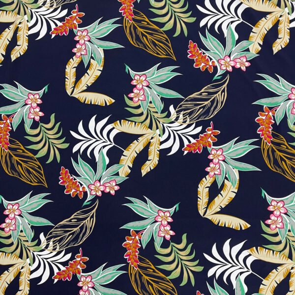 Polyester 4-Way Stretch Printed Fabric