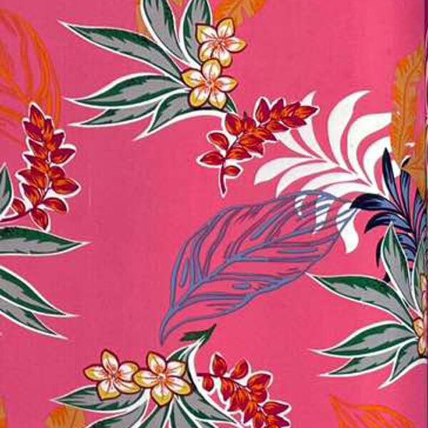 Polyester 4-Way Stretch Printed Fabric