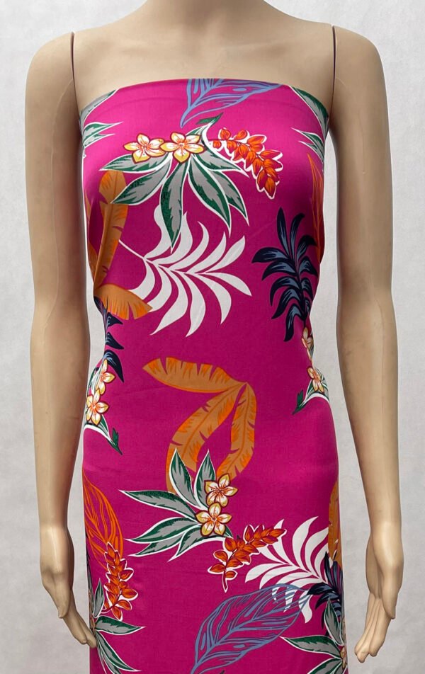 Polyester 4-Way Stretch Printed Fabric