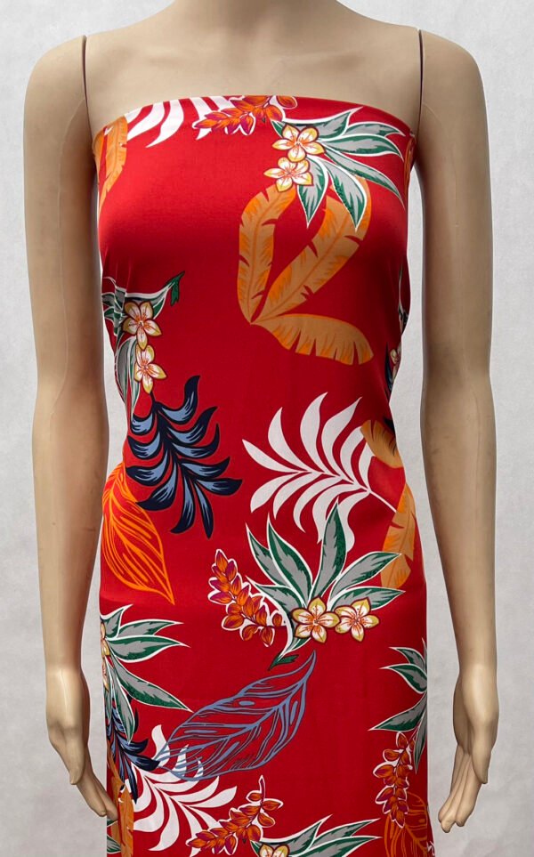 Polyester 4-Way Stretch Printed Fabric