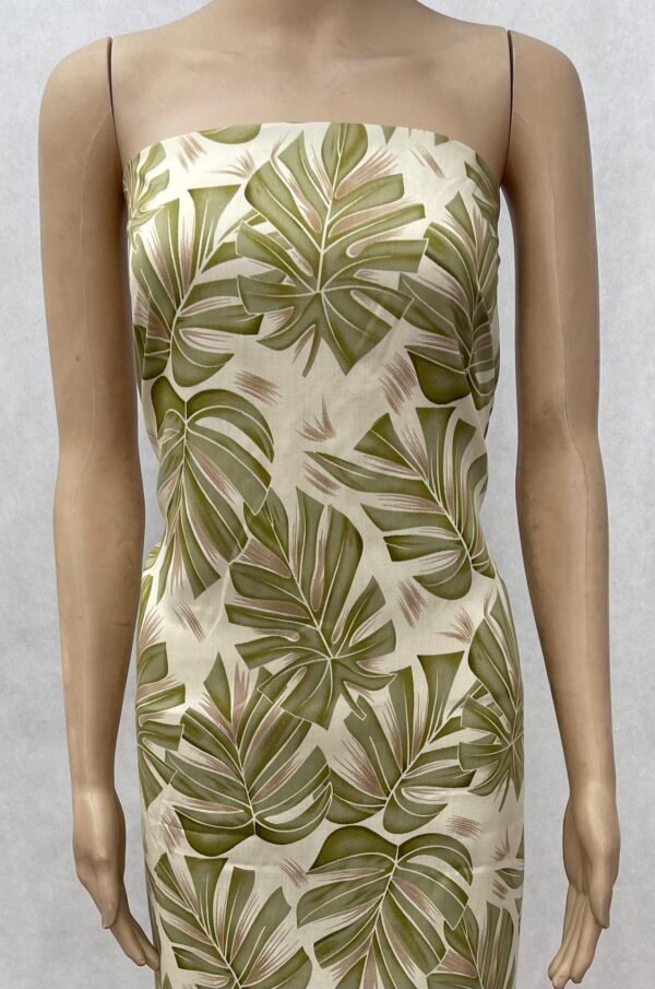 Tropical Leaf Print 45s Yarn 100% Rayon fabric HL-491785