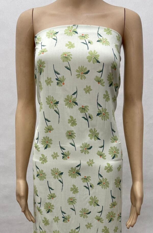 Comfortable 40s Yarn Floral Printed 100% Rayon Fabric