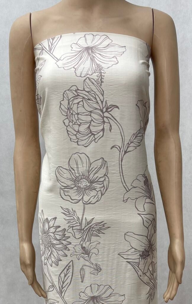 HL-J475 Printed Rayon Polyester Blend Fabric - Image 6